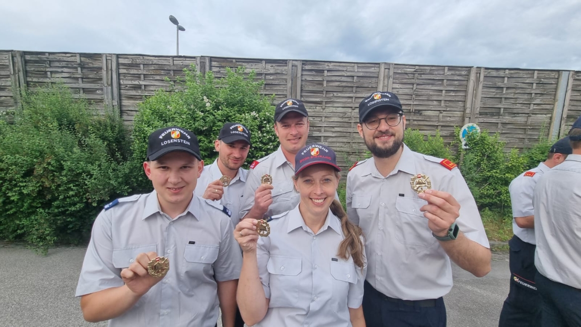 Feuerwehrleistungsabzeichen Gold „FEUERWEHRMATURA“