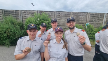 Feuerwehrleistungsabzeichen Gold „FEUERWEHRMATURA“