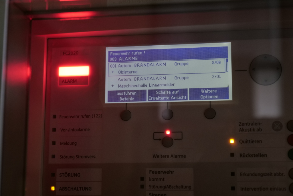 Erfolgreiche Frühjahrsübung: Explosion im Kraftwerk Losenstein