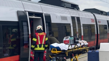 Technischer Einsatz am Bahnhof Losenstein