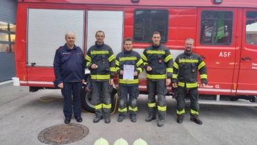 Erfolgreiche Atemschutzleistungsprüfung in Ternberg